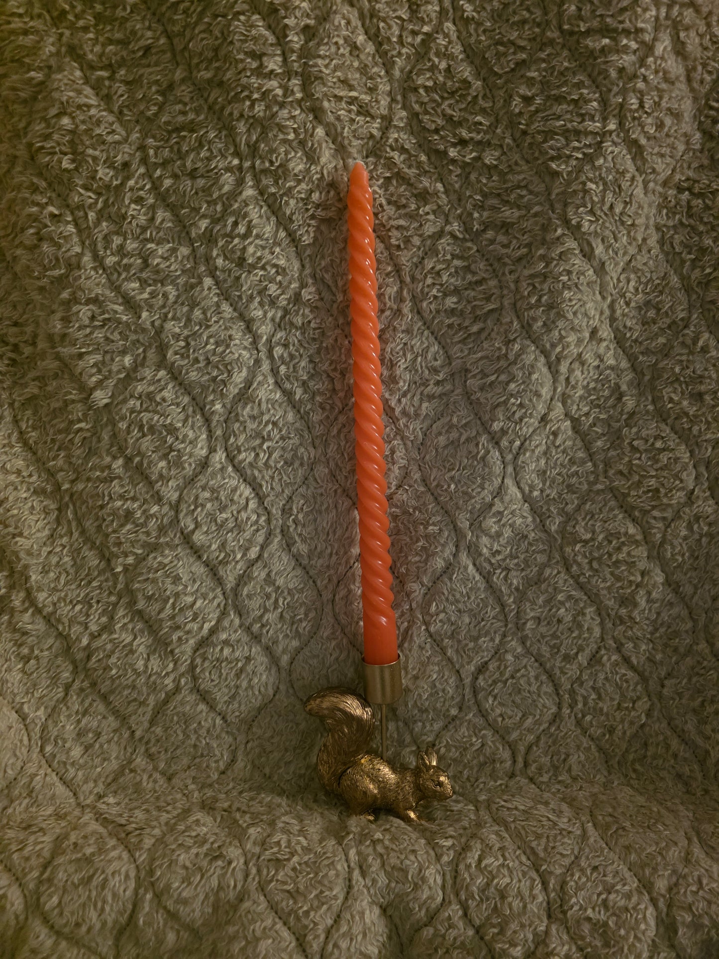 Eekhoorn kaarsenhouder