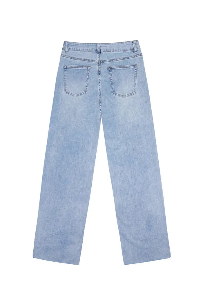 Lovi Jeans in blauw en grijs