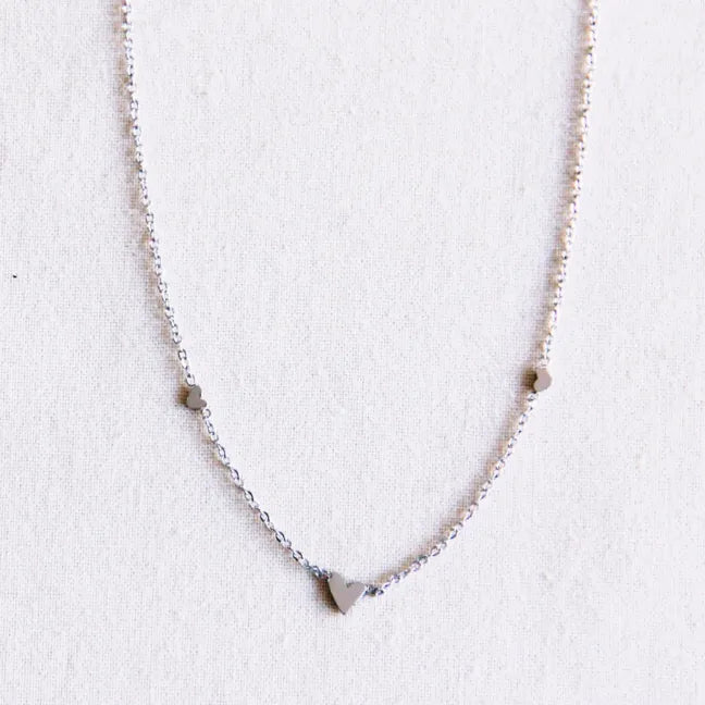 Ketting met 3 hartjes