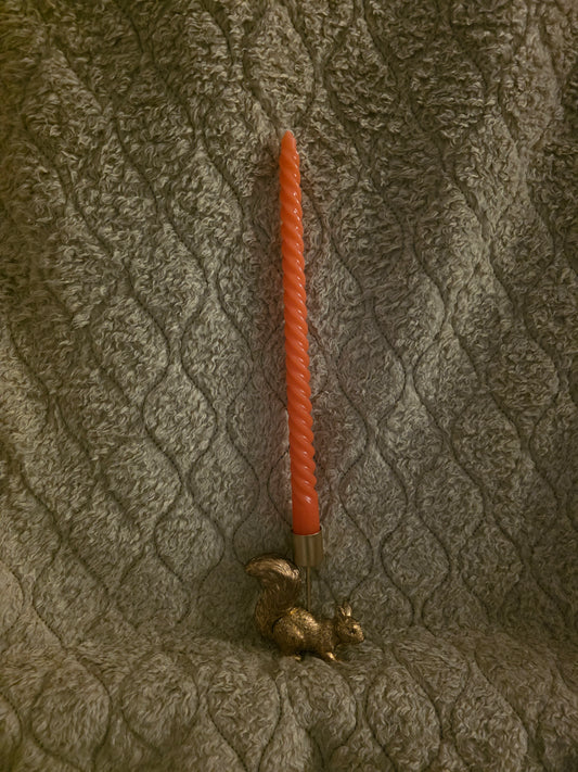 Eekhoorn kaarsenhouder