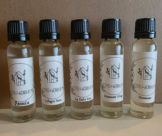 Proefpakket met 5 wasparfums geuren